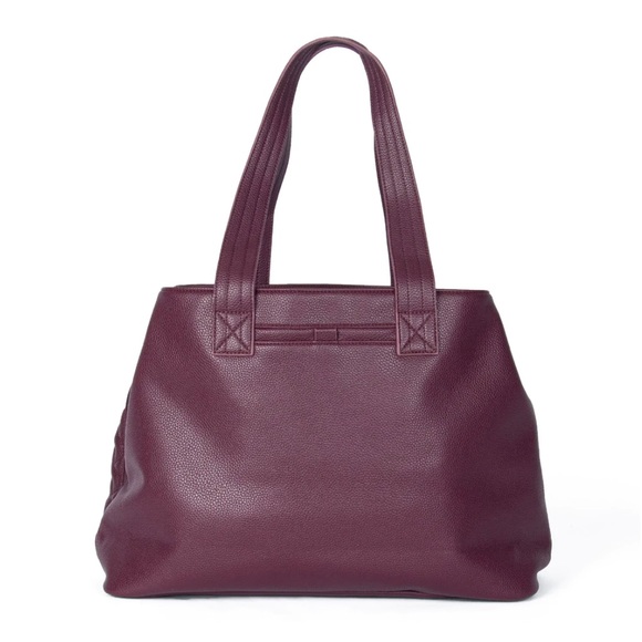Lug Tempo classic VL tote bag in wine - Picture 7 of 14